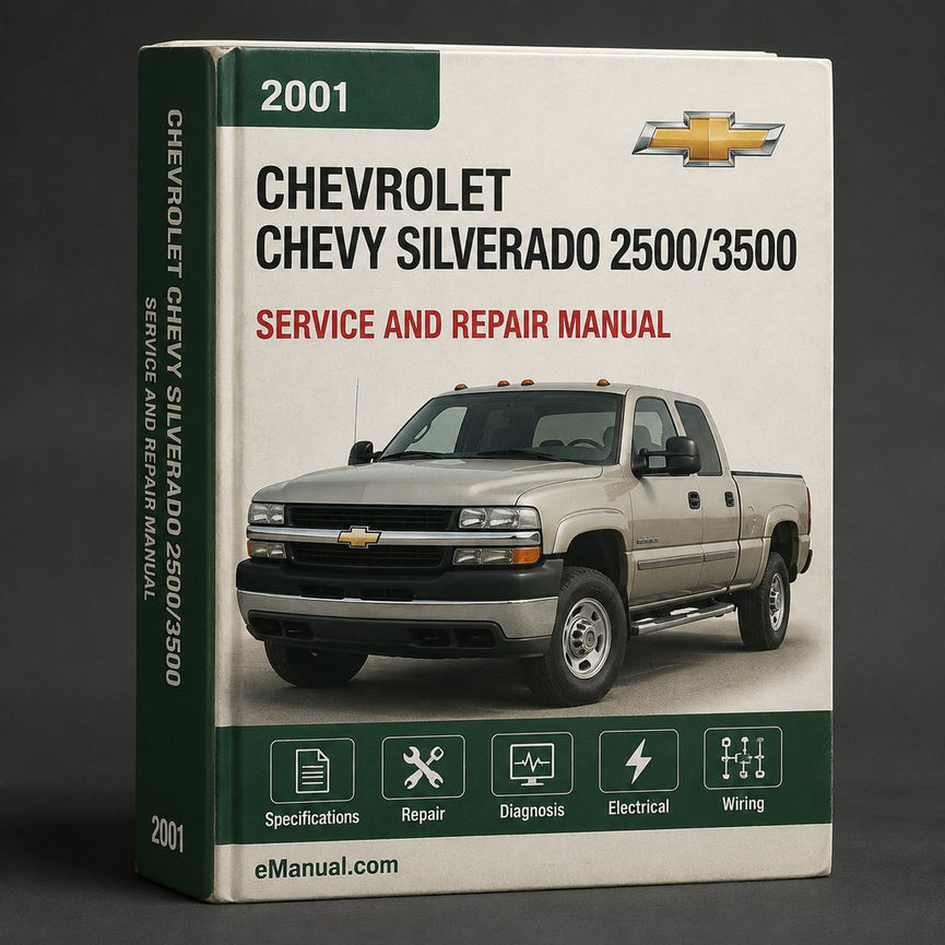 Chevy Chevrolet Silverado 2500/3500 Workshop Service Repair Manual 2001-2005