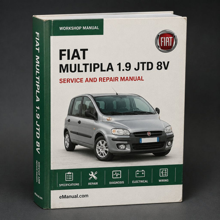 FIAT MULTIPLA 1.9 JTD 8V Service Repair Manual