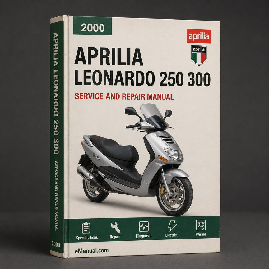 Aprilia Leonardo 250 300 2000-2004 Service Repair Manual