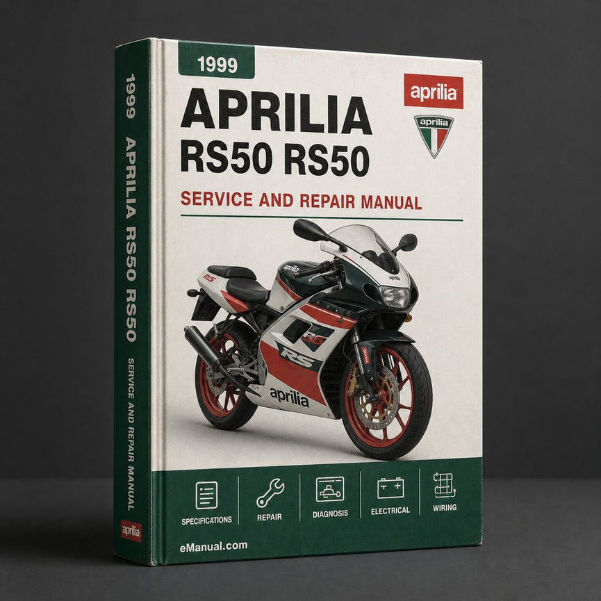 Aprilia RS50 RS50 1999 Service Repair Workshop Manual