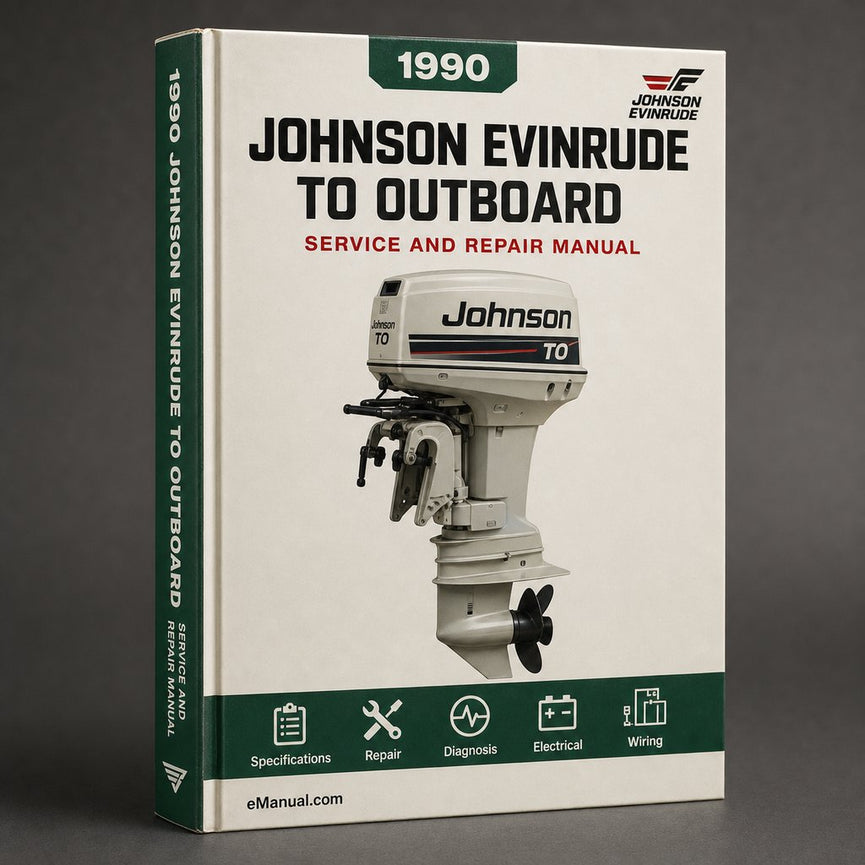 1990 to 2001 johnson evinrude outboard Repair Service Manual