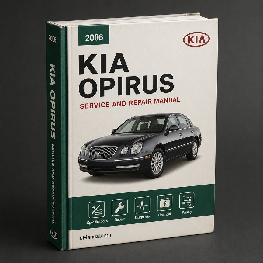 Kia Opirus 2006 Workshop Repair Service Manual