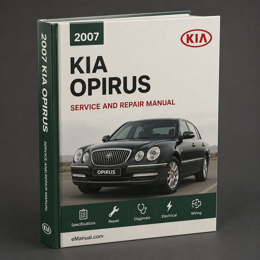 Kia Opirus 2007 2008 Workshop Repair Service Manual