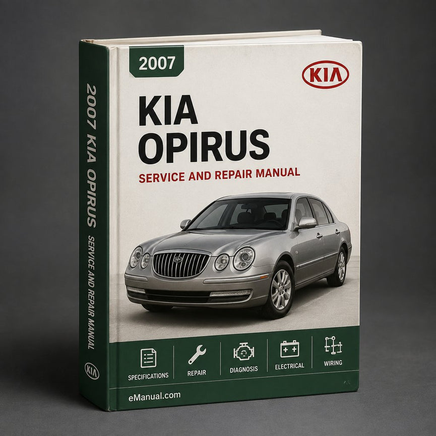 Kia Opirus 2007 Workshop Repair Service Manual