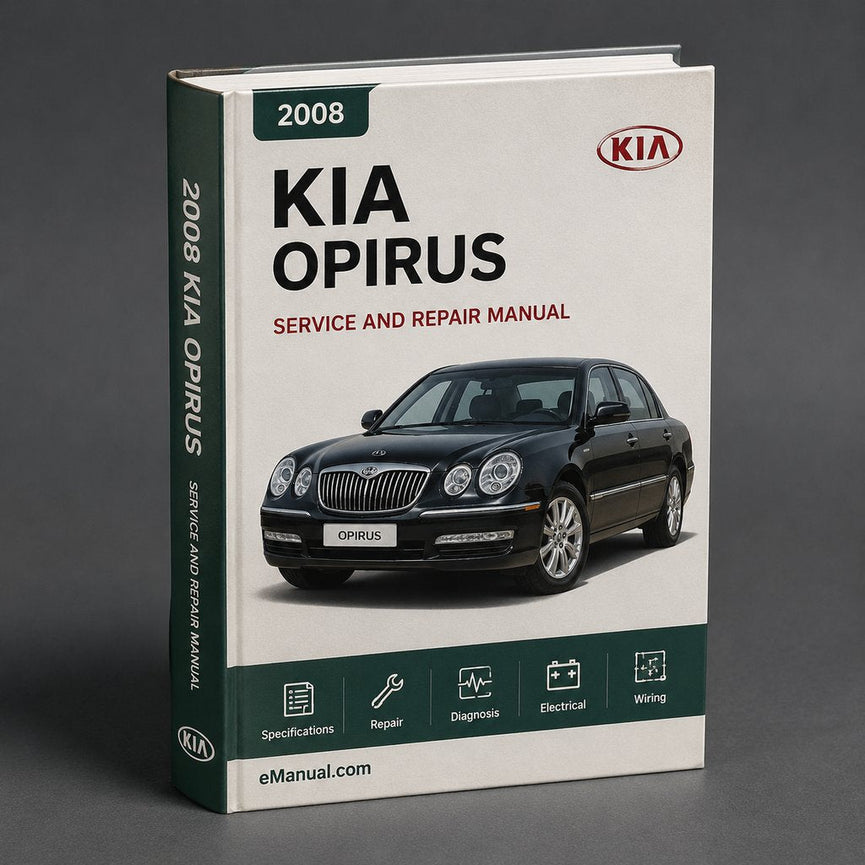 Kia Opirus 2008 Workshop Repair Service Manual