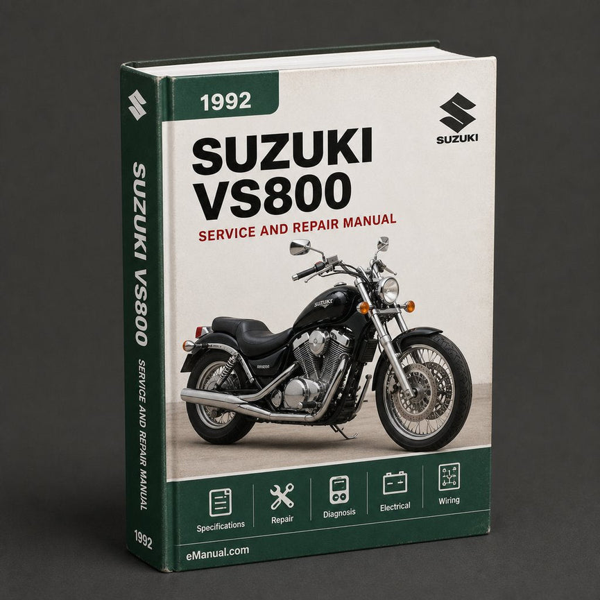 Suzuki VS800 1992-2009 Factory Service Repair Manual