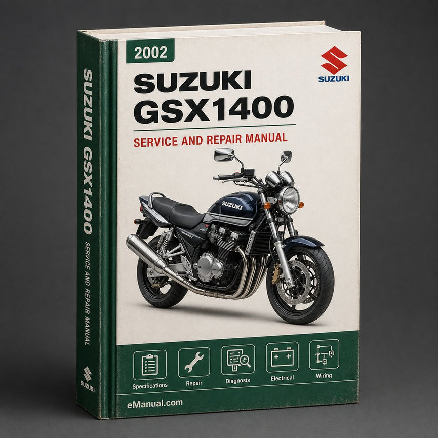 Suzuki GSX1400 Parts Manual 2002 -2005