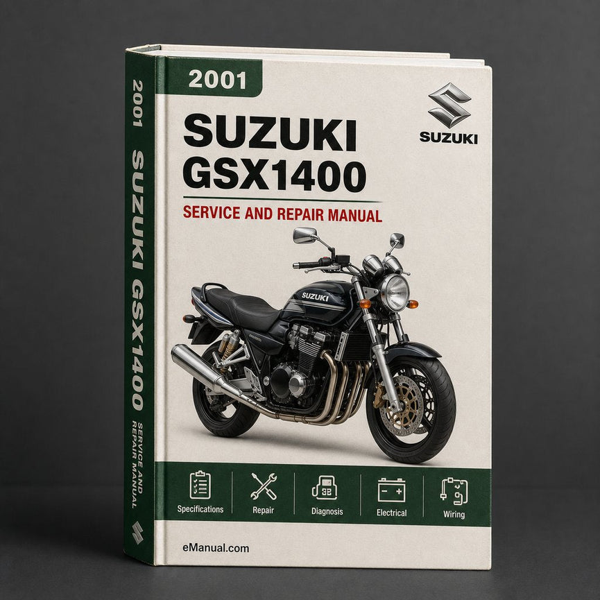 Suzuki GSX1400 2001 Factory Service Repair Manual