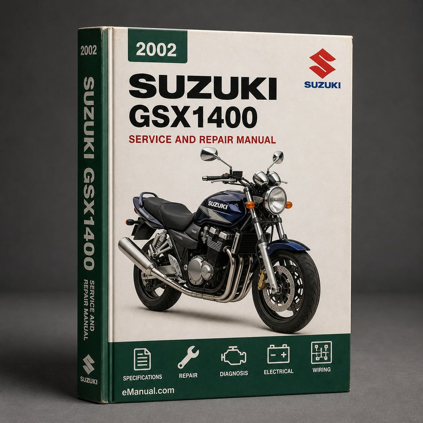 Suzuki GSX1400 2002 Factory Service Repair Manual