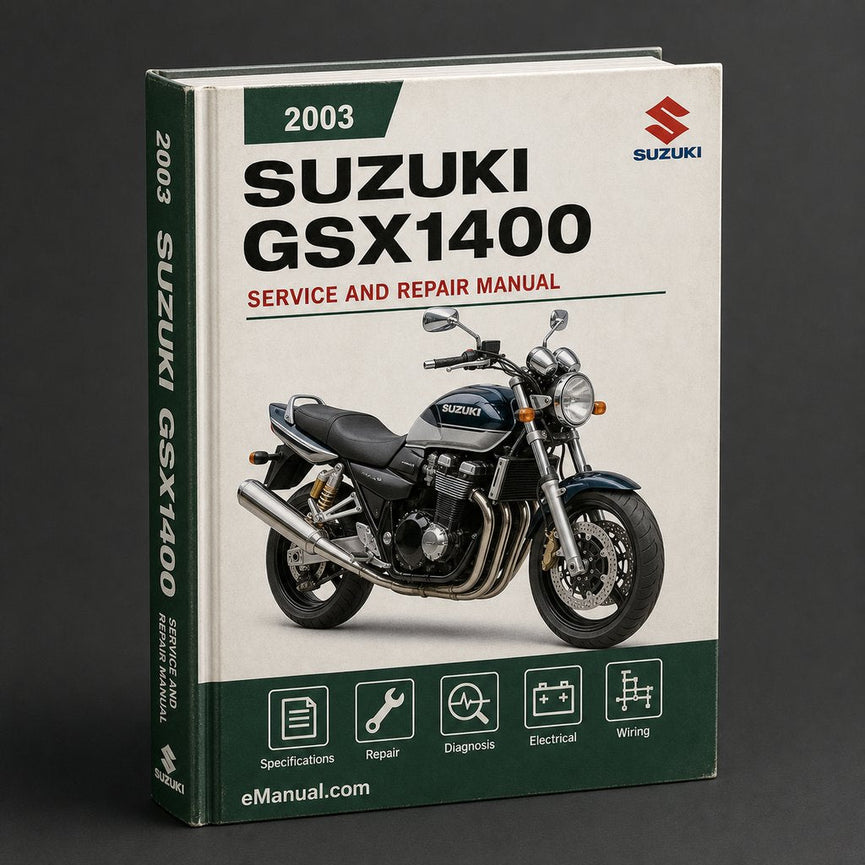 Suzuki GSX1400 2003 Factory Service Repair Manual
