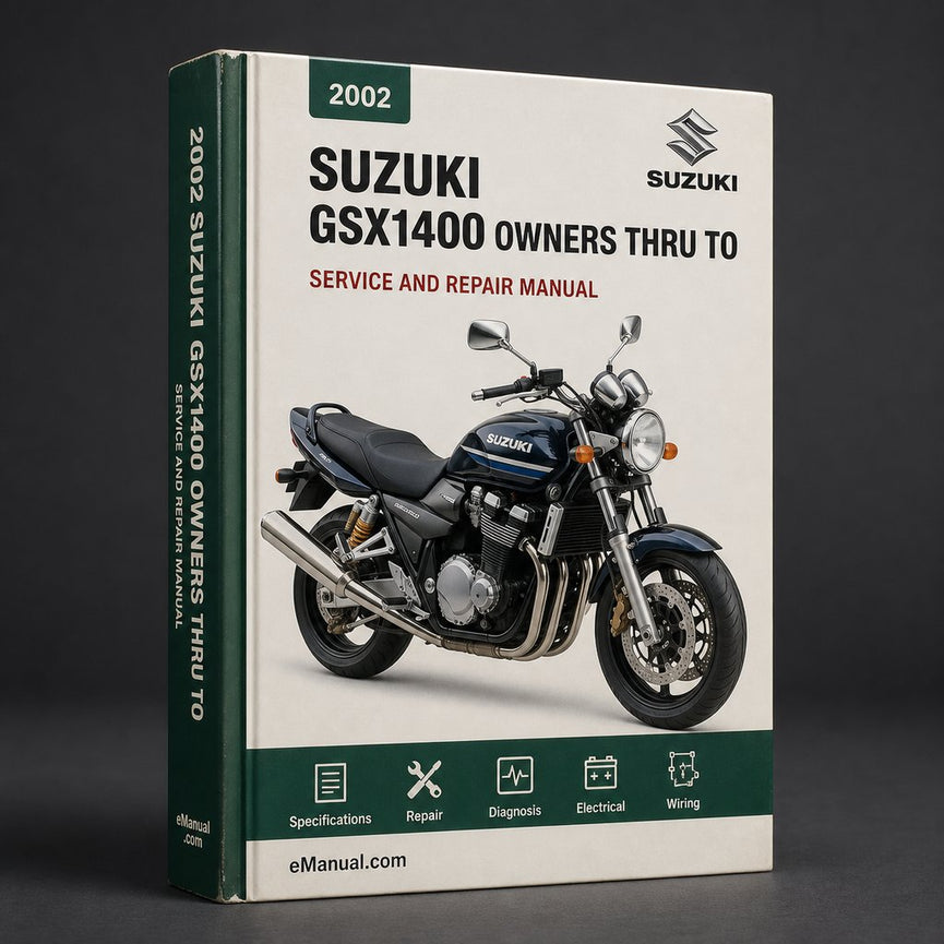 Suzuki GSX1400 owners Manual. 2002 thru to 2006