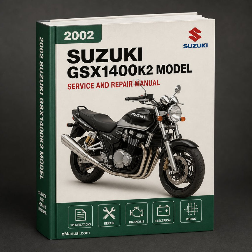 Suzuki GSX1400K2 Service Repair Manual. 2002 model