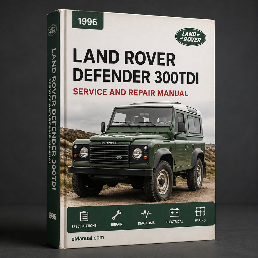 1996 Land Rover Defender 300Tdi Workshop Repair Manual