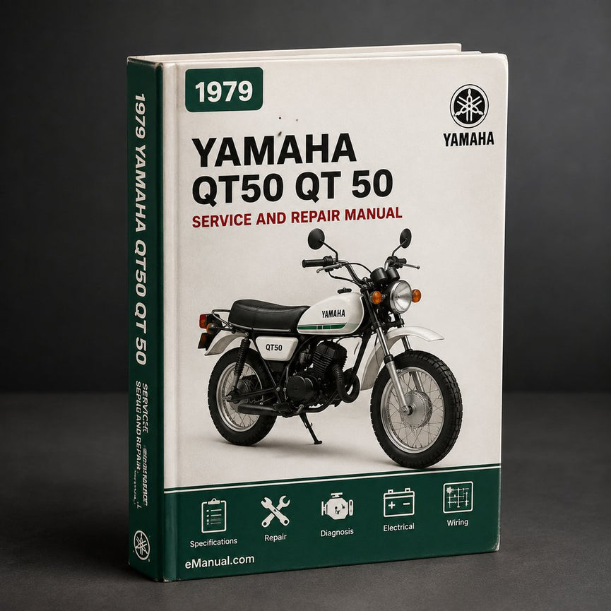 Yamaha QT50 QT 50 1979-1992 Workshop Service Manual Repair