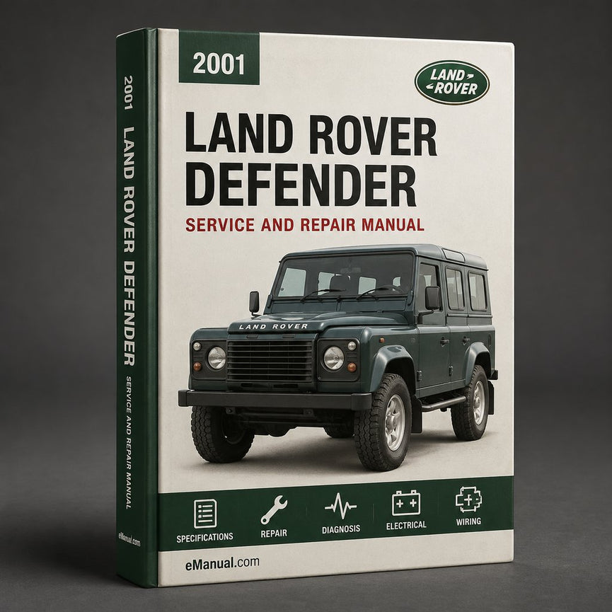 Land Rover Defender 2001 Factory Service Repair Manual