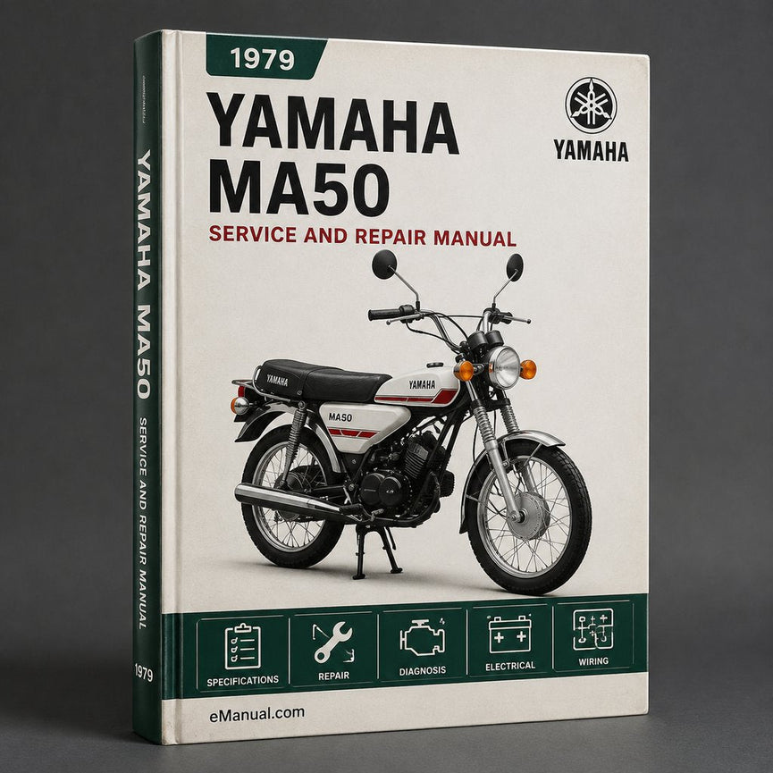Yamaha MA50 1979-1992 Workshop Repair Service Manual