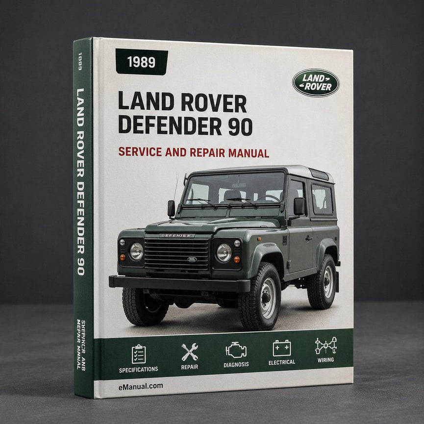 Land Rover Defender 90 1989 Factory Service Repair Manual