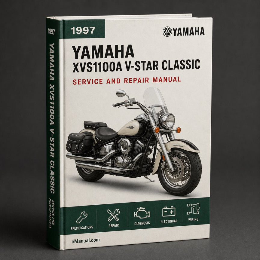 Yamaha XVS1100A V-Star Classic 1997-2000 Service Manual