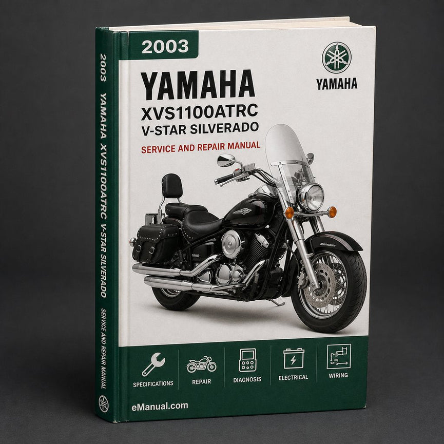 Yamaha XVS1100ATRC V-Star Silverado 2003 Service Manual