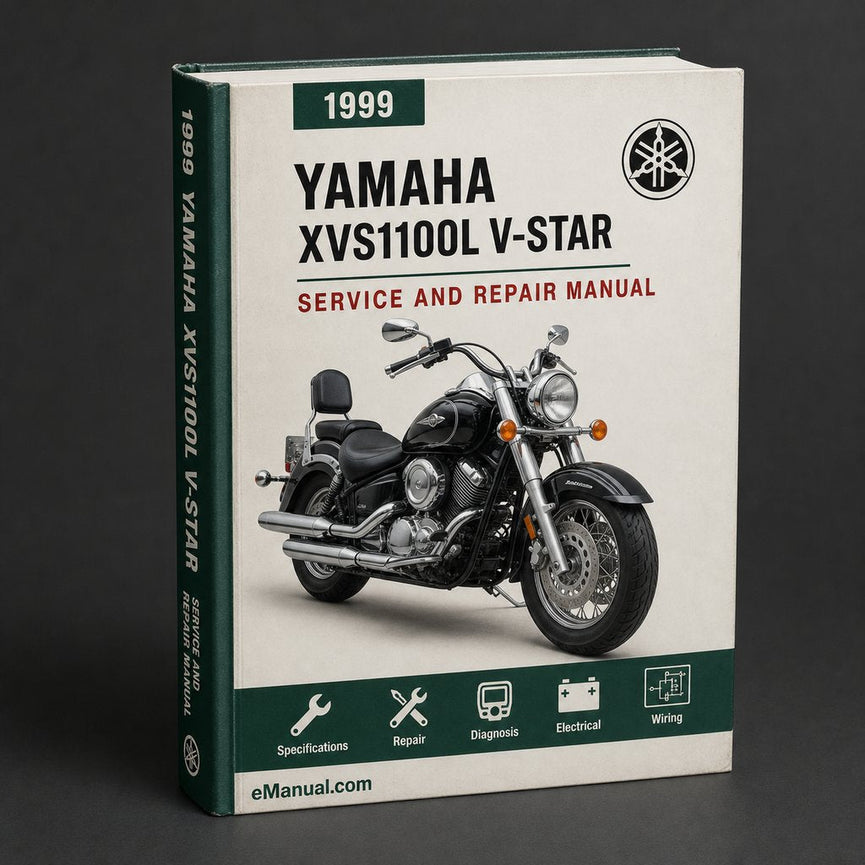 Yamaha XVS1100L V-Star 1999 Workshop Repair Service Manual