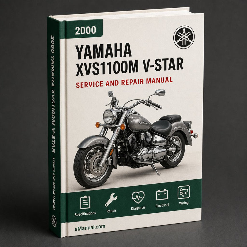 Yamaha XVS1100M V-Star 2000 Workshop Repair Service Manual