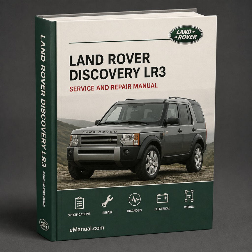 Land Rover Discovery 3 LR3 Workshop Service Repair Manual