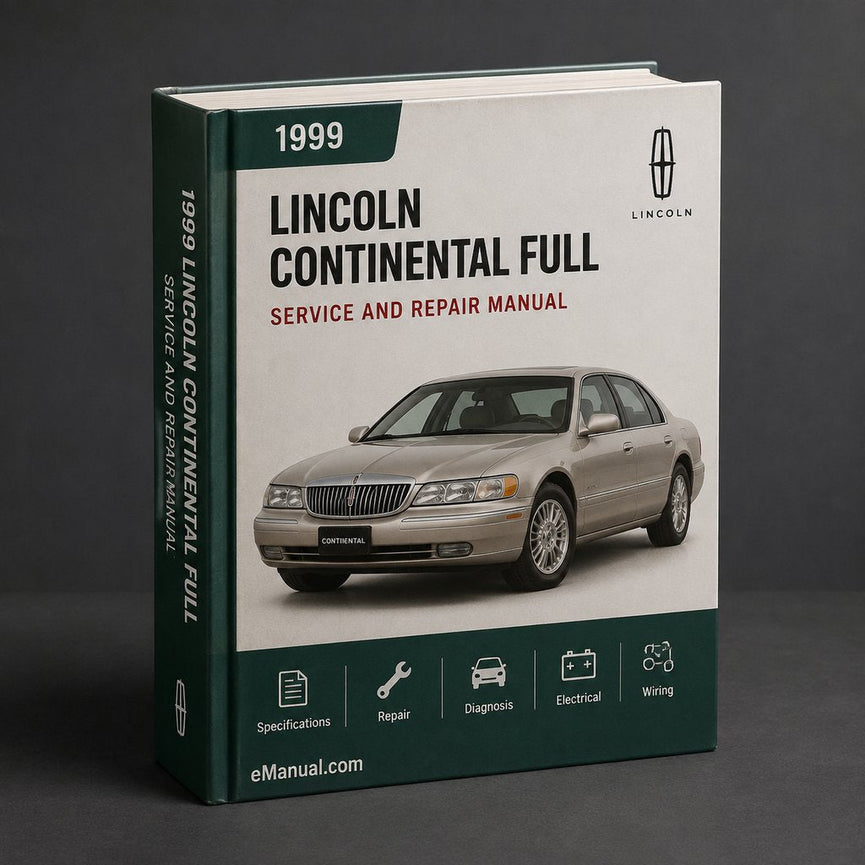 LINCOLN CONTINENTAL 1999 Full Service Repair Manual