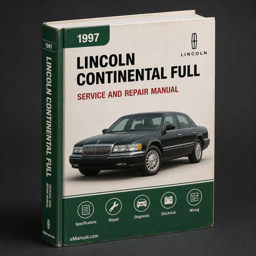 Lincoln Continental 1997 Full Service & Repair Manual