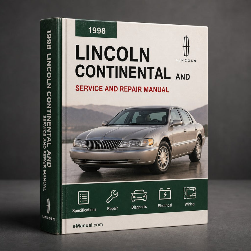 Lincoln Continental 1998-2002 Factory Service and Repair Workshop Manual