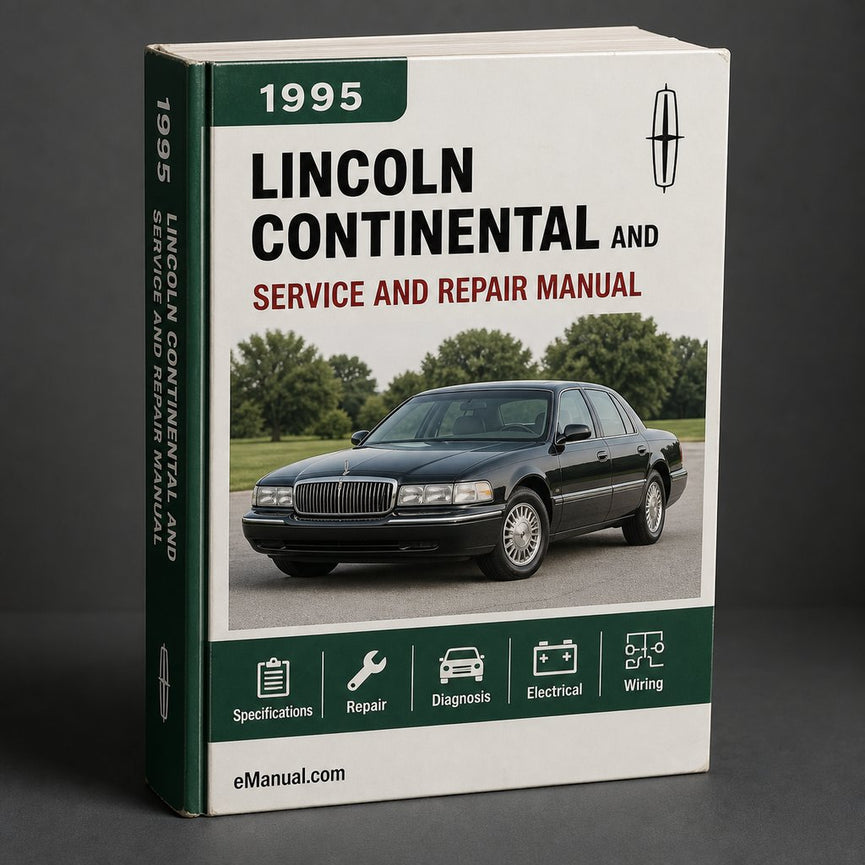 1995 Lincoln Continental Service And Repair Manual