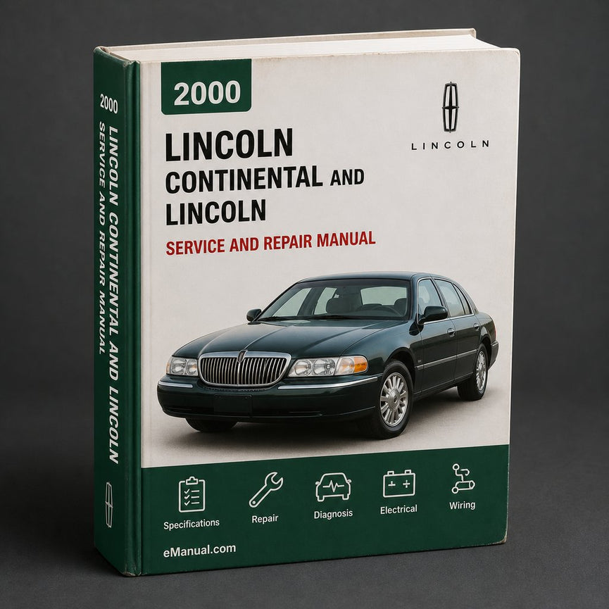 2000 Lincoln Continental Service And Repair Manual