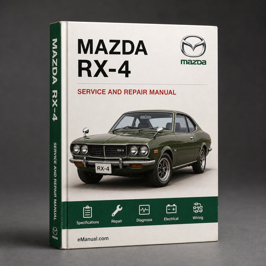 Mazda RX-4 Workshop Manual