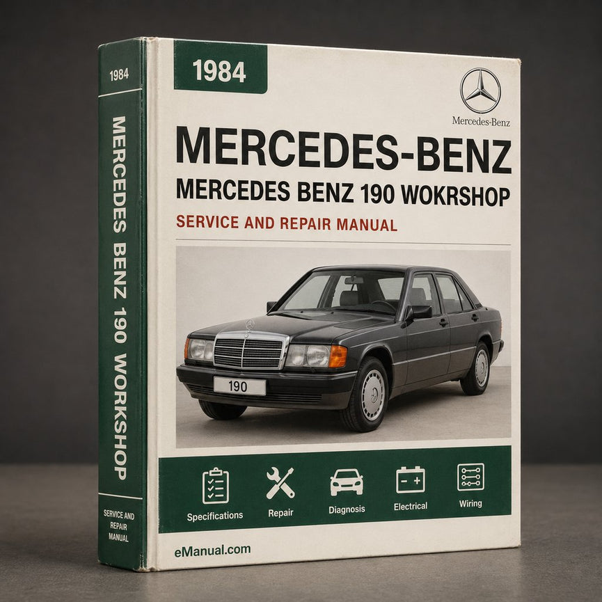 Mercedes Benz 190 WOKRSHOP Repair Manual 1984-1988