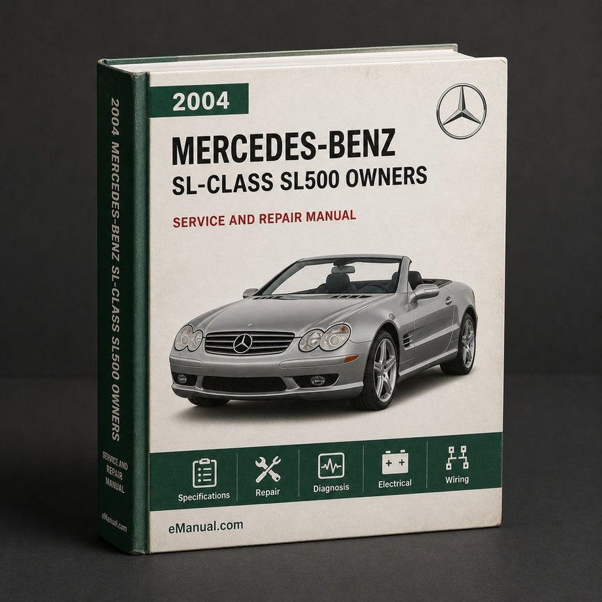 2004 Mercedes-Benz SL-Class SL500 Owners Manual