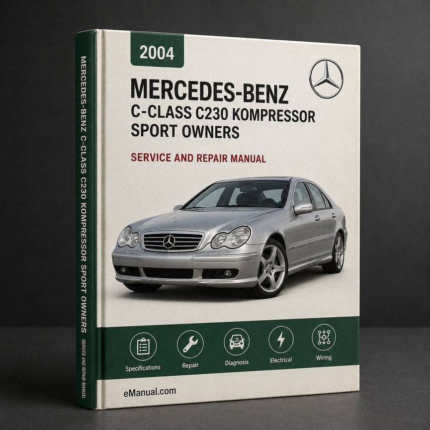 2004 Mercedes-Benz C-Class C230 Kompressor Sport Owners Manual