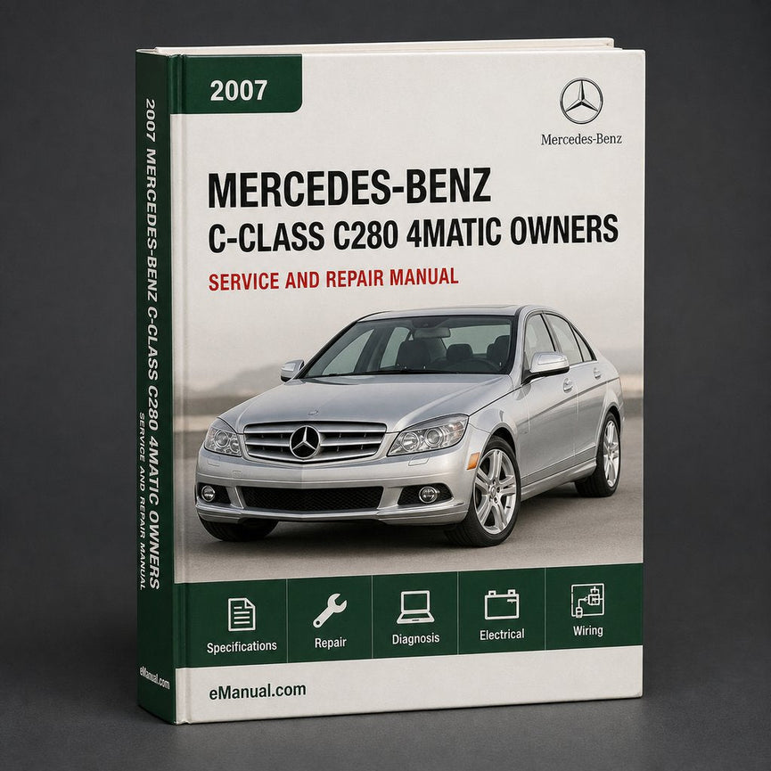 2007 Mercedes-Benz C-Class C280 4matic Owners Manual