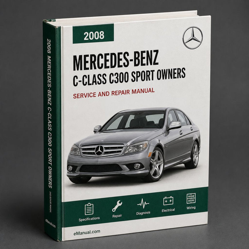 2008 Mercedes-Benz C-Class C300 Sport Owners Manual