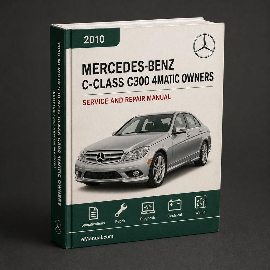 2010 Mercedes-Benz C-Class C300 4MATIC Owners Manual