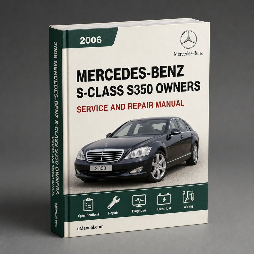 2006 Mercedes-Benz S-Class S350 Owners Manual