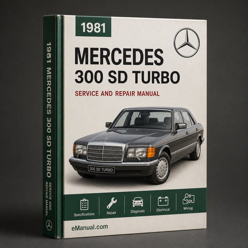 Mercedes 300 SD Turbo 1981-1985 Service Repair Manual