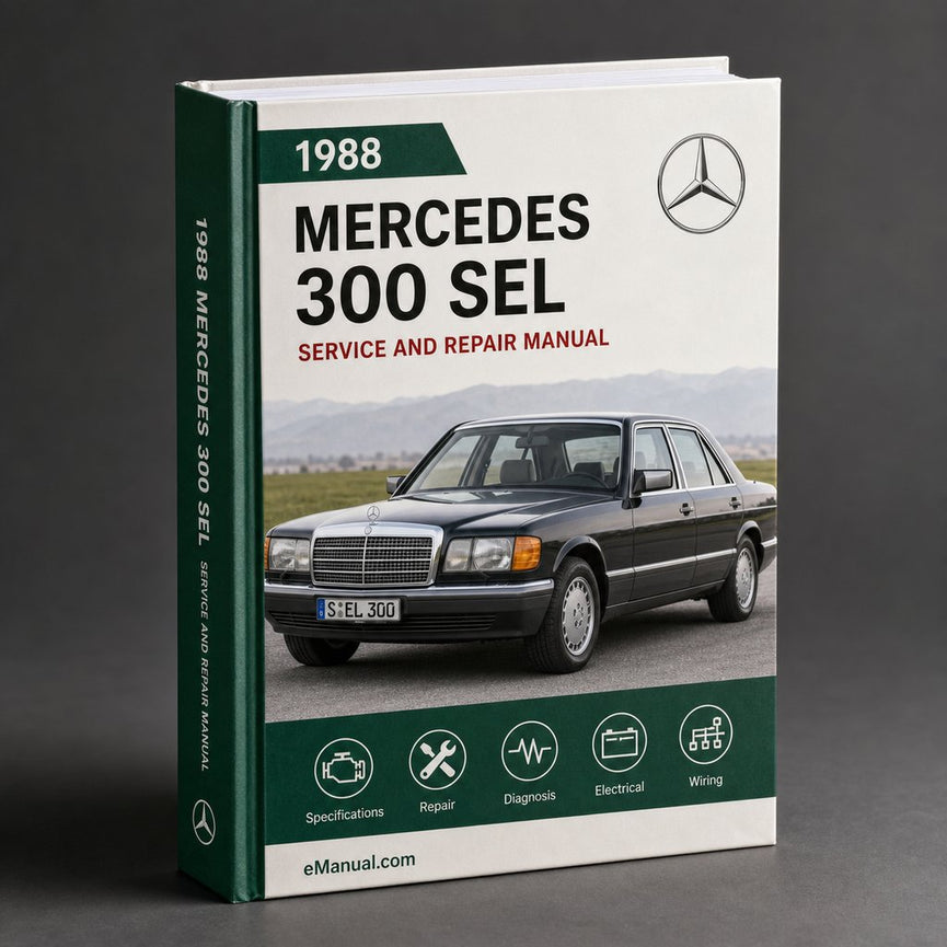 Mercedes 300 SEL 1988-1991 Service Repair Manual