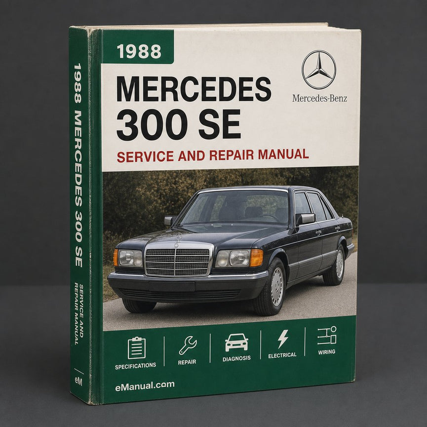 Mercedes 300 SE 1988-1993 Service Repair Manual