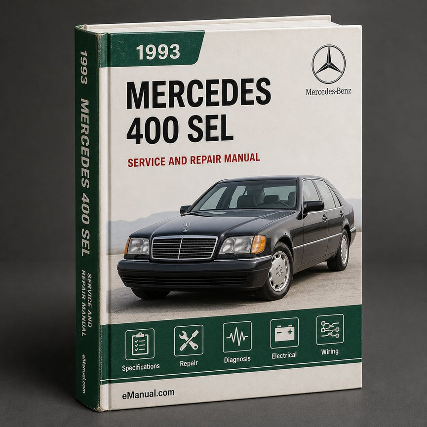 Mercedes 400 SEL 1993 Service Repair Manual