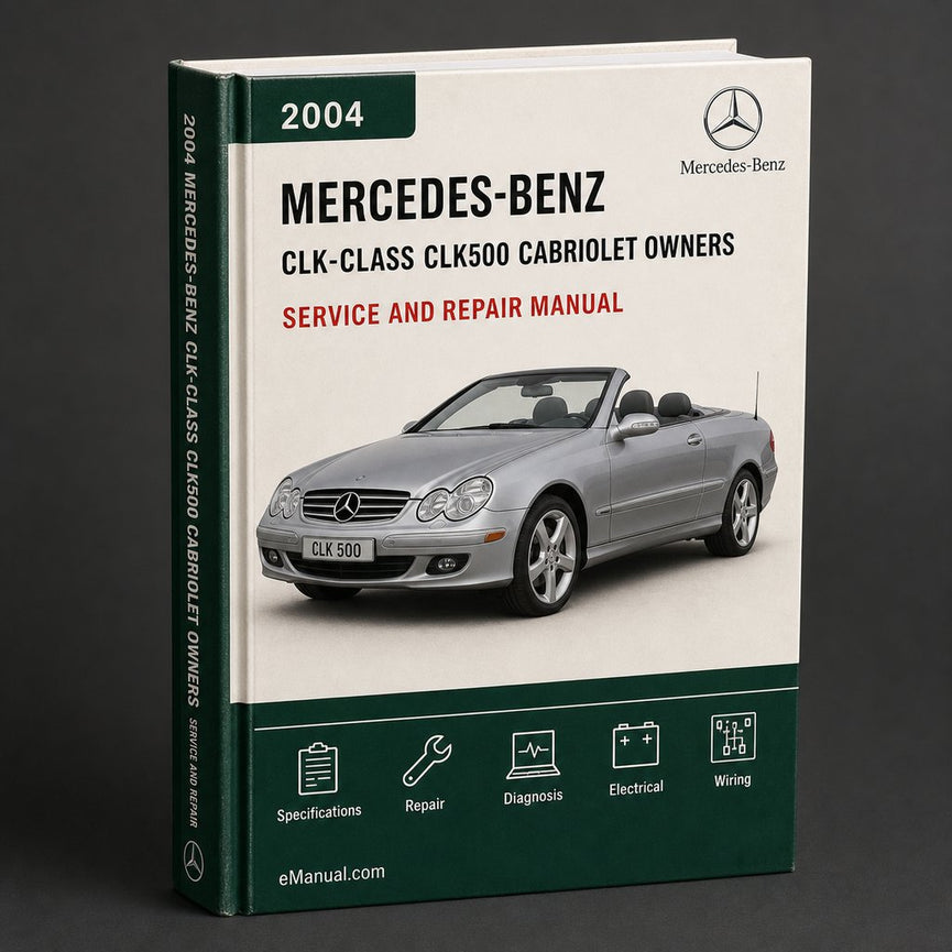 2004 Mercedes-Benz CLK-Class CLK500 Cabriolet Owners Manual