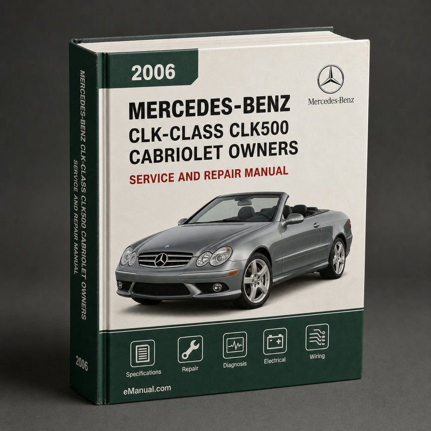 2006 Mercedes-Benz CLK-Class CLK500 Cabriolet Owners Manual