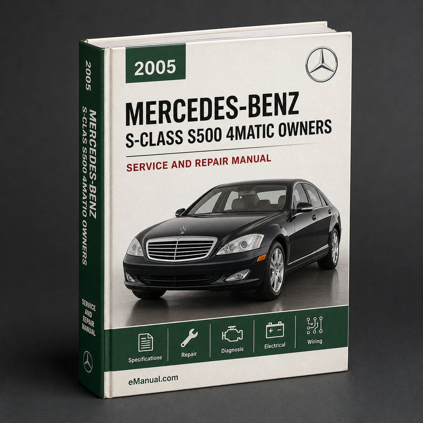 2005 Mercedes-Benz S-Class S500 4matic Owners Manual