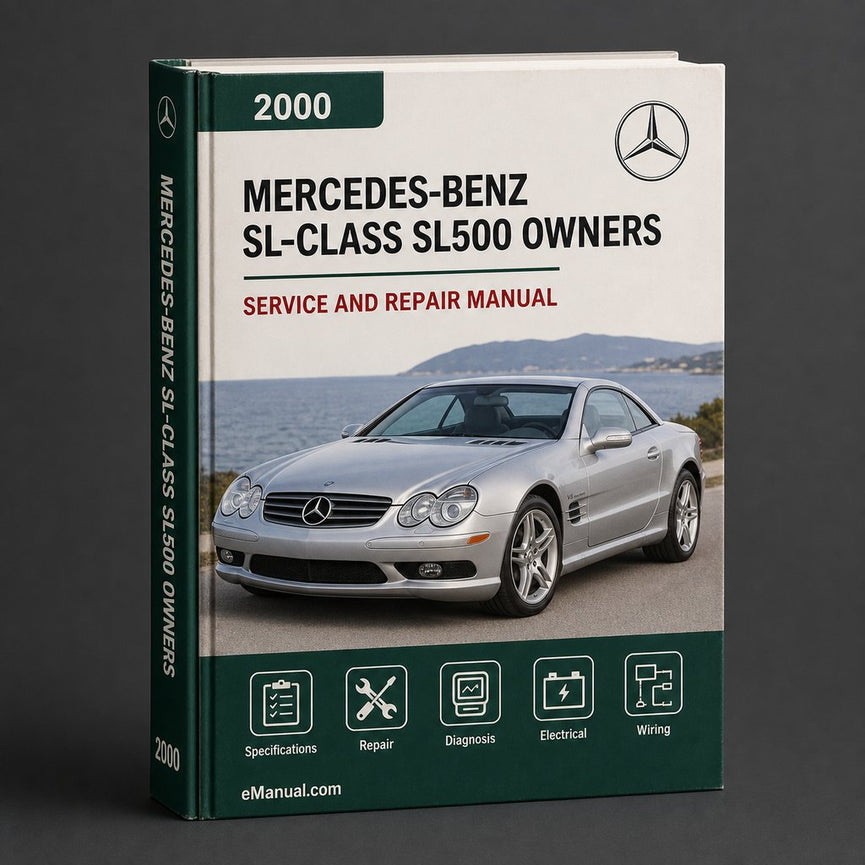 2000 Mercedes-Benz SL-Class SL500 Owners Manual