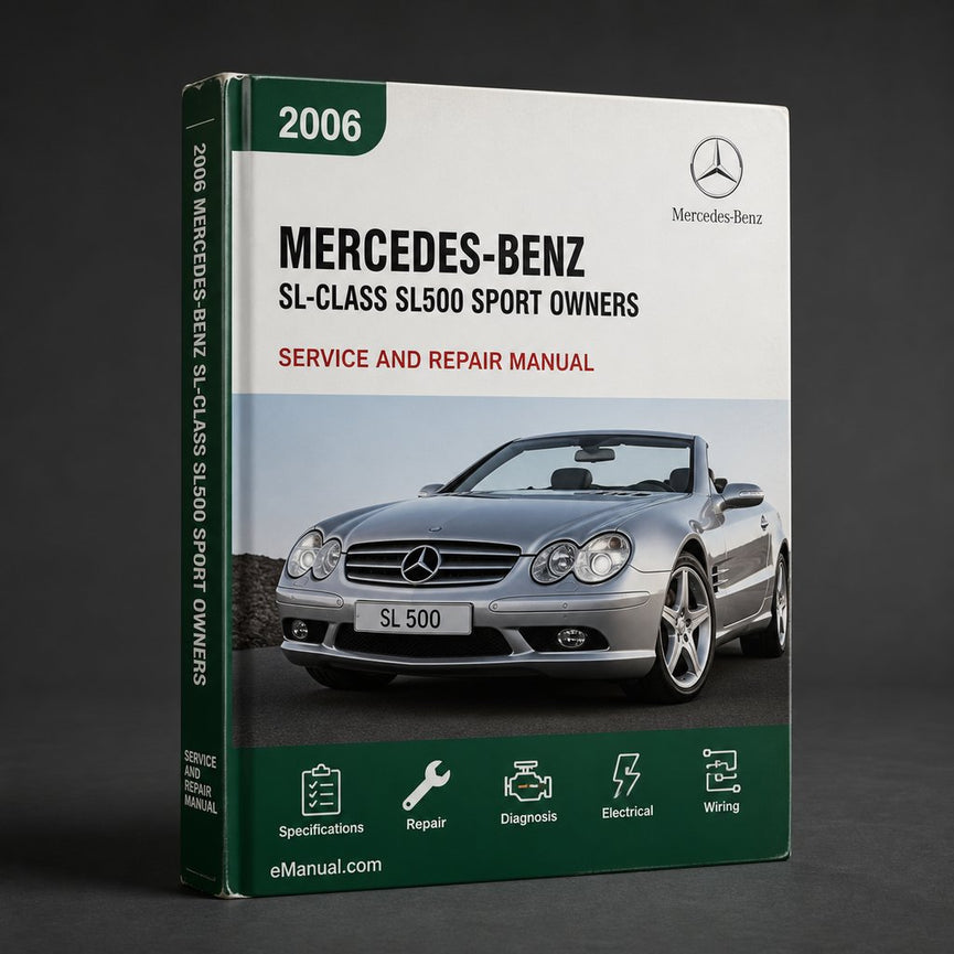 2006 Mercedes-Benz SL-Class SL500 Sport Owners Manual