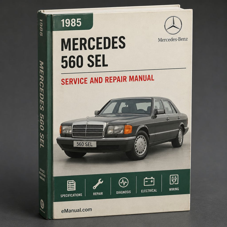 Mercedes 560 SEL 1985-1991 Service Repair Manual