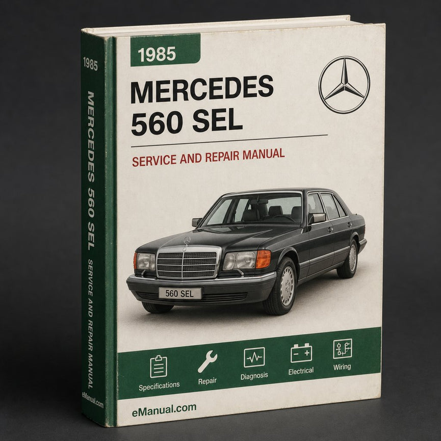 Mercedes 560 SEL 1985-1991 Service Repair Manual